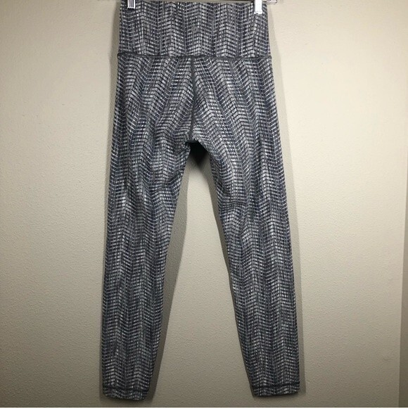 Lululemon Wunder Under High-Rise 7/8 Tight FullOn Luxtreme Aarow Jacquard Gray 6 - Picture 7 of 10